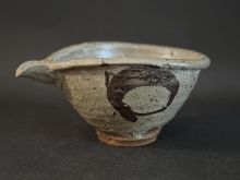 中川自然坊　絵唐津片口