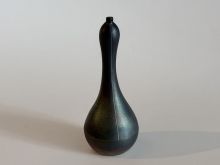 長谷川清吉　南鐐ひさご香合