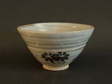 永楽妙全　絵唐津茶碗